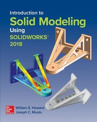 Produktbild: Howard, W: Introduction to Solid Modeling Using SolidWorks 2