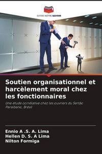 Produktbild: Soutien organisationnel et harc&egrave;lement moral chez les fonctionnaires