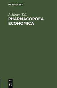 Produktbild: Pharmacopoea economica