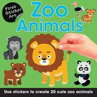Produktbild: First Sticker Art: Zoo Animals