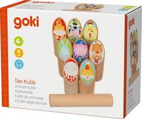 Produktbild: Wikingerspiel Tier Kubb, im Baumwollbeutel