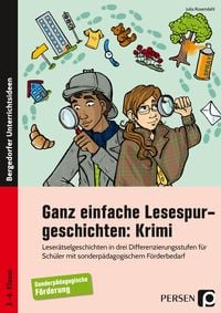 Produktbild: Ganz einfache Lesespurgeschichten: Krimi