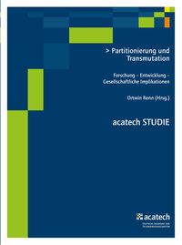 Produktbild: Partitionierung und Transmutation