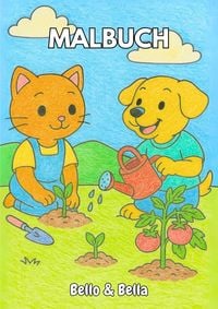 Produktbild: Malbuch - Bello &amp; Bella