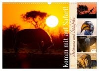 Produktbild: Komm mit auf Safari! Botswana und S&uuml;dafrika (Wandkalender 2027 DIN A3 quer), CALVENDO Monatskalender