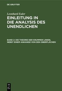 Produktbild: Die Theorie der krummen Linien, nebst einem Anhange von den Oberfl&auml;chen