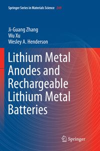 Produktbild: Lithium Metal Anodes and Rechargeable Lithium Metal Batteries