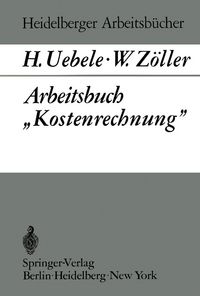 Produktbild: Arbeitsbuch "Kostenrechnung"