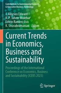 Produktbild: Current Trends in Economics, Business and Sustainability