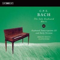 Produktbild: C.P.E. Bach: Soloklaviermusik,Vol. 42