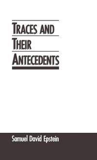 Produktbild: Traces and Their Antecedents