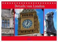 Produktbild: Details von London (Tischkalender 2026 DIN A5 quer), CALVENDO Monatskalender