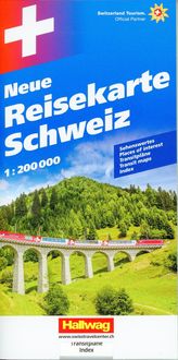 Bild vom Artikel Schweiz Neue Reisekarte Strassenkarte 1:200 000 vom Autor 
