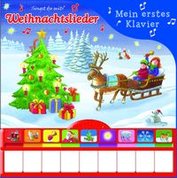 Produktbild: Weihnachtslieder, Mein erstes Klavier: Kinderbuch mit Klaviertastatur