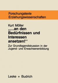 Produktbild: ... an den Bed&uuml;rfnissen und Interessen ansetzen