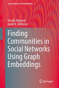 Produktbild: Finding Communities in Social Networks Using Graph Embeddings