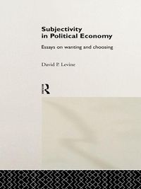 Produktbild: Subjectivity in Political Economy