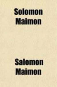 Produktbild: Solomon Maimon; An Autobiography