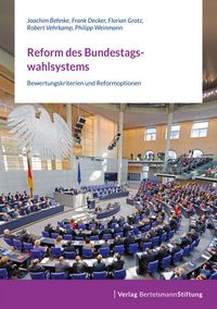Produktbild: Reform des Bundestagswahlsystems