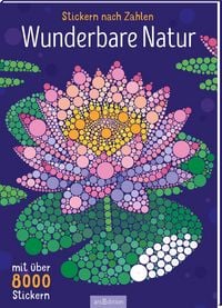Produktbild: Stickern nach Zahlen &ndash; Wunderbare Natur