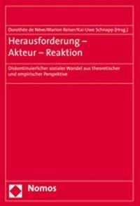 Produktbild: Herausforderung - Akteur - Reaktion