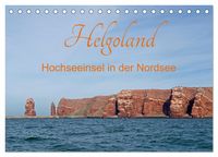 Produktbild: Helgoland - Hochseeinsel in der Nordsee (Tischkalender 2026 DIN A5 quer), CALVENDO Monatskalender
