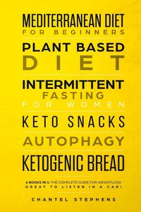 Produktbild: Mediterranean Diet for Beginners, Plant Based Diet, Intermittent Fasting for Women, Keto Snacks, Autophagy, Ketogenic Bread