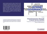 Produktbild: Good Governance Through E-Based Service Delivery