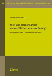 Produktbild: Wolf und Herdenschutz als rechtliche Herausforderung