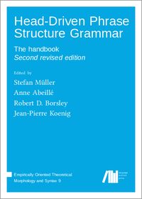 Produktbild: Head-Driven Phrase Structure Grammar