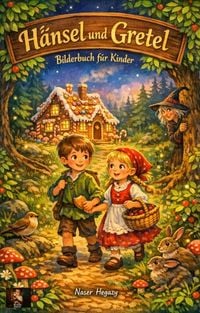 Produktbild: H&auml;nsel und Gretel - Bilderbuch f&uuml;r Kinder