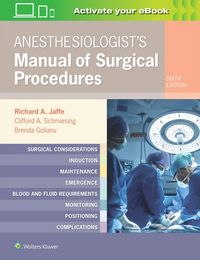 Produktbild: Anesthesiologist's Manual of Surgical Procedures
