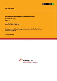 Produktbild: Anstaltsseelsorge