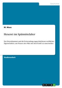 Produktbild: Hexerei im Sp&auml;tmittelalter