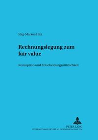 Produktbild: Rechnungslegung zum fair value