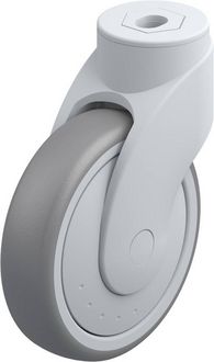 Produktbild: Blickle 743102 LWG-TPA 126KF-11 (LWG-TPA 126K-11-FK) Lenkrolle Rad-Durchmesser: 125 mm Tragf&auml;higkeit (max.): 110 kg 1 St.