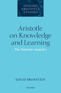 Produktbild: Aristotle on Knowledge and Learning