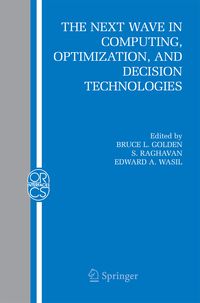Produktbild: The Next Wave in Computing, Optimization, and Decision Technologies