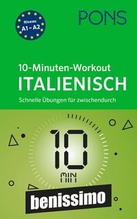 Produktbild: PONS 10-Minuten-Workout Italienisch
