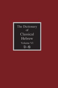 Produktbild: The Dictionary of Classical Hebrew Volume 6