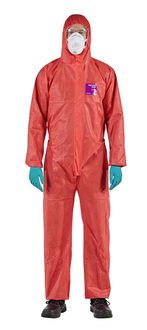 Bild vom Artikel Ansell RD15S-00138-05 AlphaTec® 1500 - Modell 138 Chemikalienschutz, Rot, XL Kleider-Größe: XL Rot vom Autor 