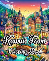Produktbild: Kawaii Town Coloring Book