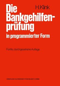 Produktbild: Die Bankgehilfenpr&uuml;fung in programmierter Form