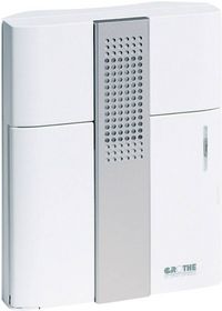 Produktbild: Grothe 43150 Gong 8 - 12 V 83 dBA Wei&szlig;, Silber