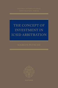 Produktbild: Concept of Investment in ICSID Arbitration