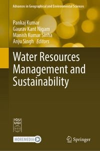 Produktbild: Water Resources Management and Sustainability
