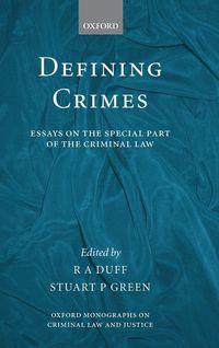 Produktbild: Defining Crimes
