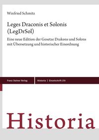 Produktbild: Leges Draconis et Solonis (LegDrSol)