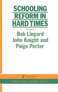 Produktbild: Schooling Reform In Hard Times