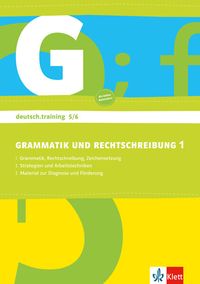 Produktbild: Grammatik und Rechtschreibung 1